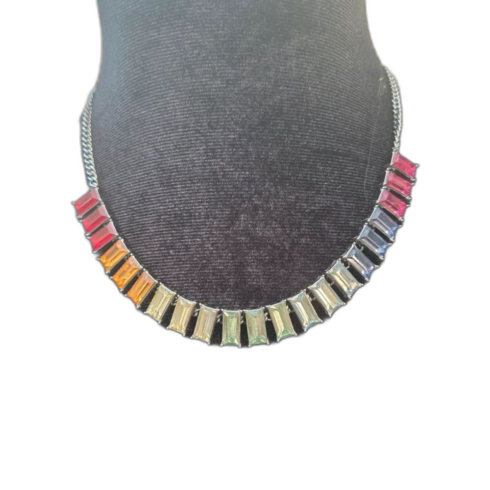 Simply Vera Rainbow Jewel Necklace